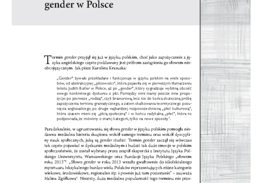 Gender po polsku: prawdziwe znaczenie, które cię zaskoczy