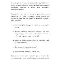 Jak napisać perfekcyjne streszczenie pracy magisterskiej bez stresu i błędów
