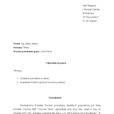 Jak skutecznie napisać odpowiedź na wniosek do sądu bez błędów prawnych