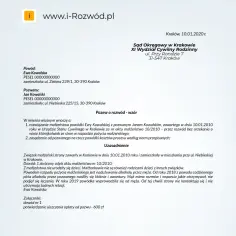 Jak napisać profesjonalną odpowiedź na pozew rozwodowy krok po kroku
