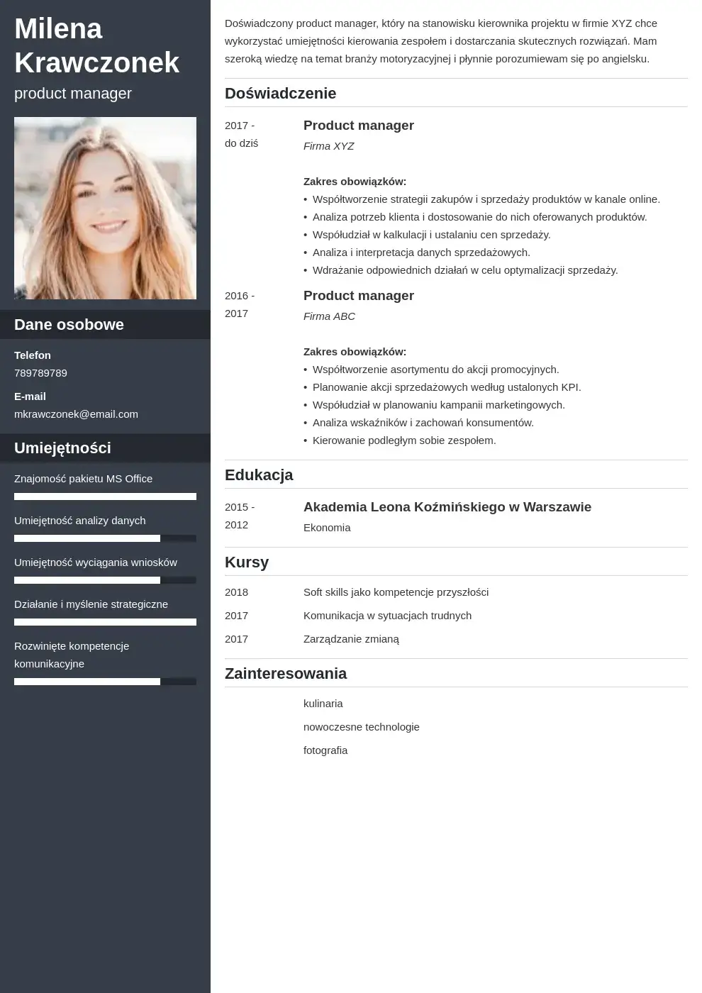 Zdjęcie Resume po polsku – jak nie popełnić błędu w swoim życiorysie zawodowym