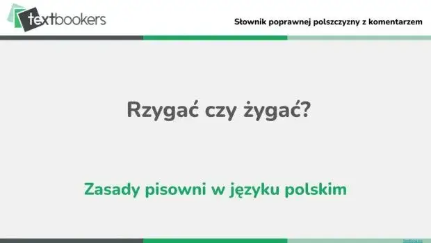 Zdjęcie Jak się pisze rzygać? Poprawna ortografia i znaczenie tego słowa