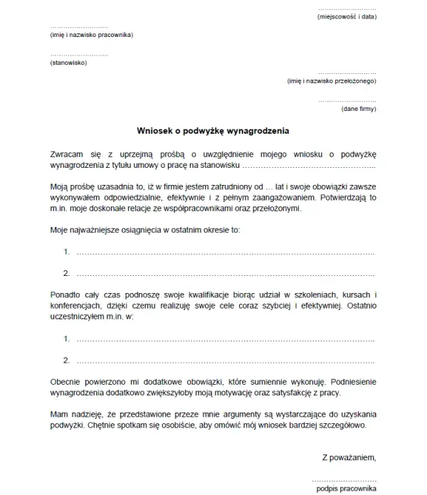Jak napisać podanie o podwyżkę? Pewny sposób na rozmowę z szefem o wynagrodzeniu